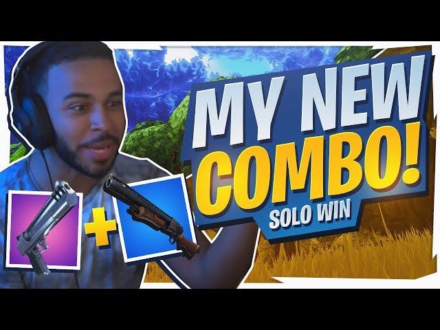 MY NEW FAVORITE COMBO! PUMP + DEAGLE GAMEPLAY (Fortnite BR Full Game)