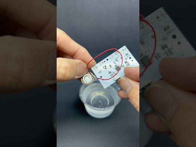 Ultrasonic Mist Electric board #shorts #diy #experiment #tech