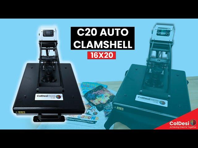 ColDesi C20 Auto Clamshell Heat Press