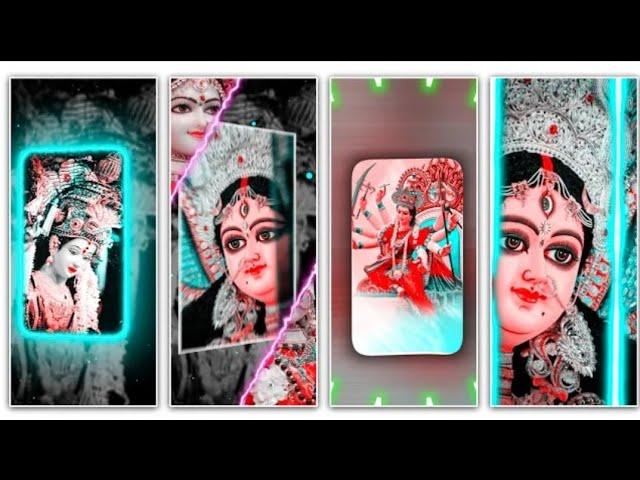 Trending Navratri video Editing | Alight Motion video Editing | Durga Puja dj status editing 2024