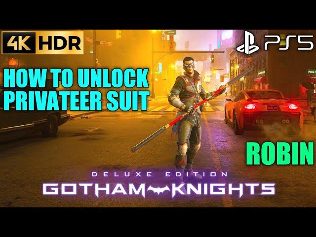 How to Unlock Privateer Suit Gotham Knights Privateer Suit Unlock | Gotham Knights Privateer Outfit