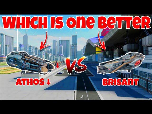 WR Athos[Nerf] VS Brisant Weapon Comparison |WAR ROBOTS|