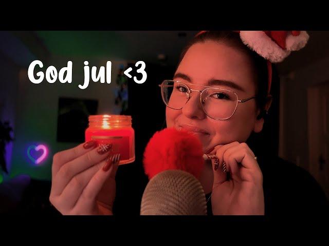 ASMR God Jul från mig till er  känner du dig ensam idag, jag finns här 