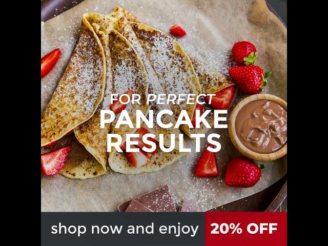 Tower Housewares Smart Start Pans - Perfect for Pancakes #towerhousewares #smartstart #pancakeday
