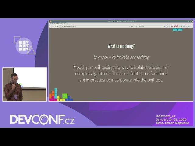 Unit testing and mocking with cmocka - DevConf.CZ 2020