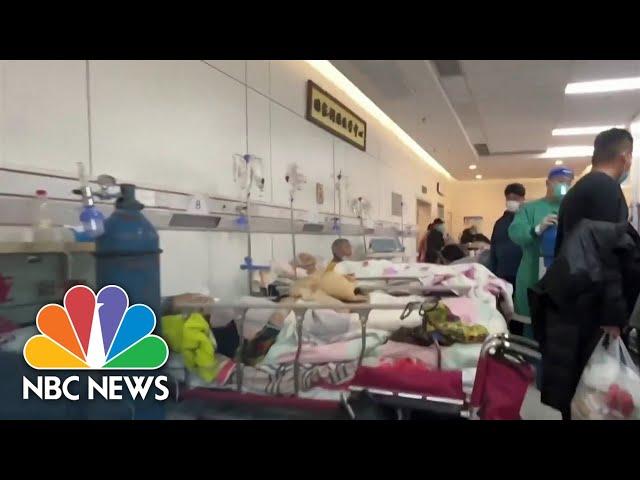 Chinese hospitals overwhelmed as Covid cases surge