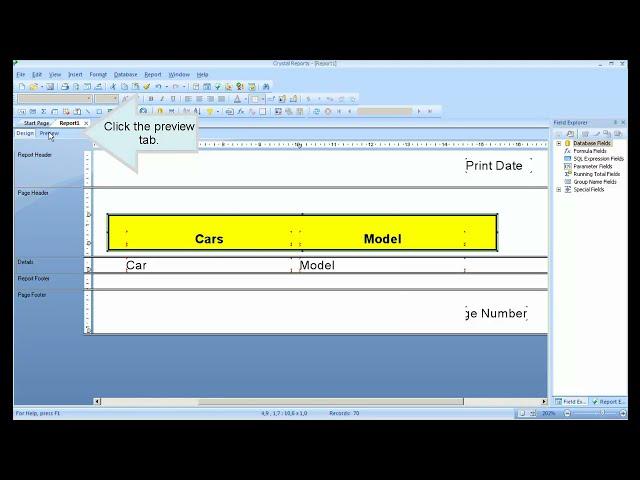 Crystal Reports Tutorial from zero to hero. Full Crystal Reports course in one lesson