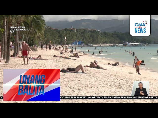 Mahigit 116,000 na mga turista, bumisita sa Boracay ngayong holiday season | Unang Hirit