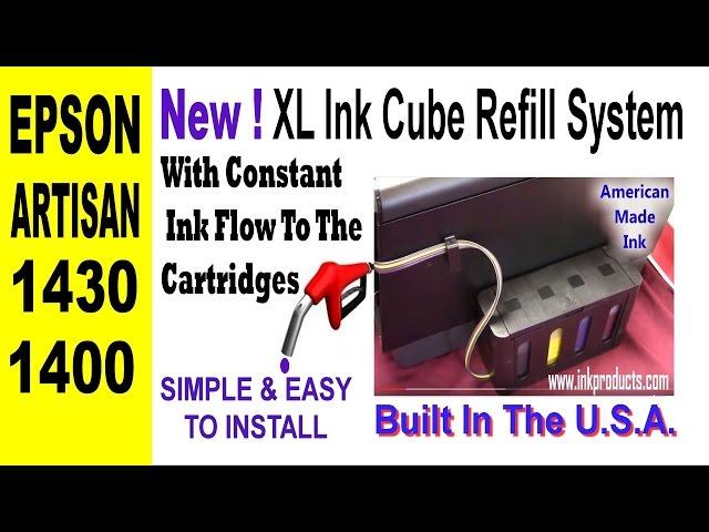 Continuous Ink System-CIS For Epson Artisan 1430 Printer