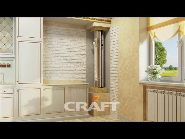 Системы коасксиальных дымоходов Craft Las