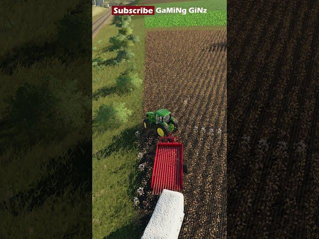 loading cotton bales I timelapse I fs19 #shorts