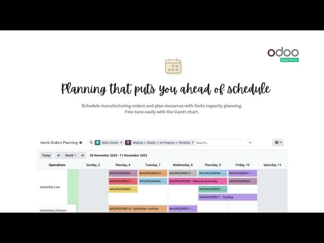 @Odoo  for Manufacturing | Odoo Ready Partner | iProgrammer