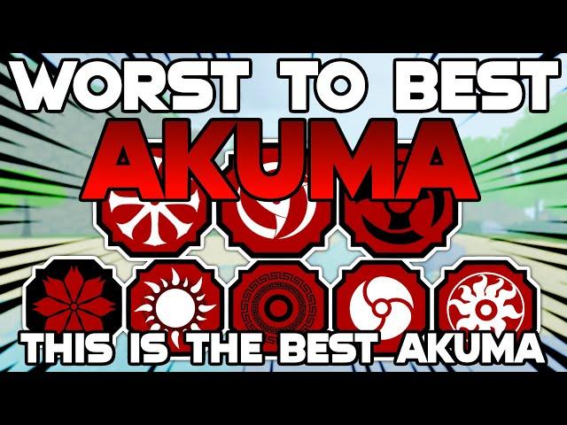 EVERY Akuma *RANKED* From WORST To BEST | Shinobi Life Bloodline Tier List | Shindo Life Best Akuma