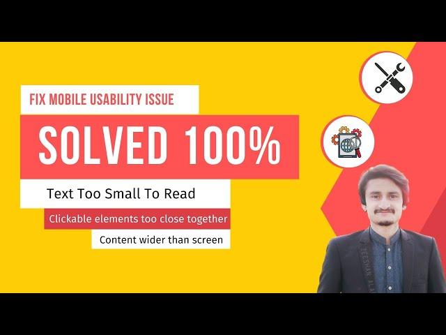 [ Fix Mobile Usability Issue ] Text too small to read | Content wider than screen | Urdu Hndi