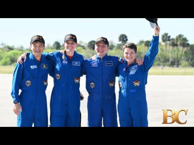 SpaceX Dragon capsule arrives at launch site for Crew-10 astronaut flight to ISS