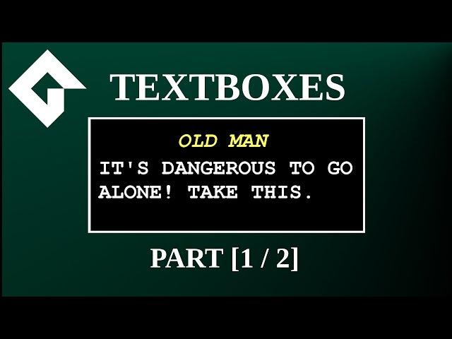 Textbox Tutorial: Game Maker Studio 2 [1/2]