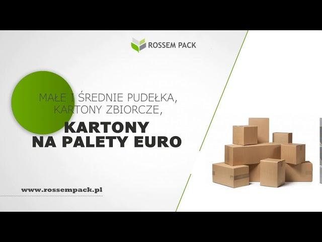 Pudełka klapowe Kraków Rossem Pack