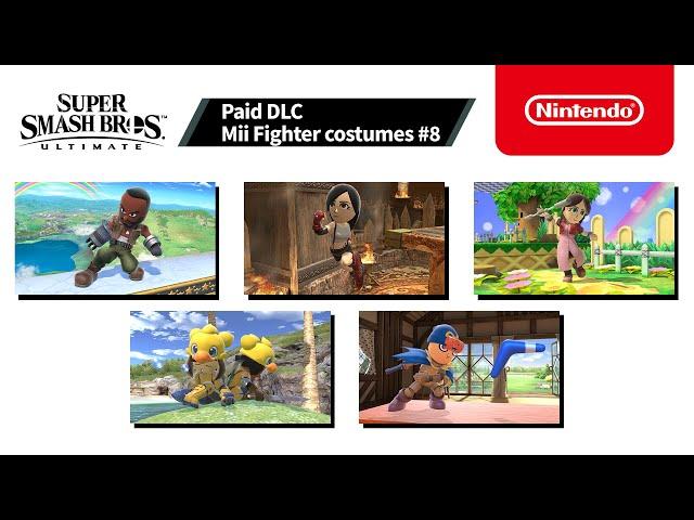 Super Smash Bros. Ultimate – Mii Fighter Costumes #8 (Nintendo Switch)