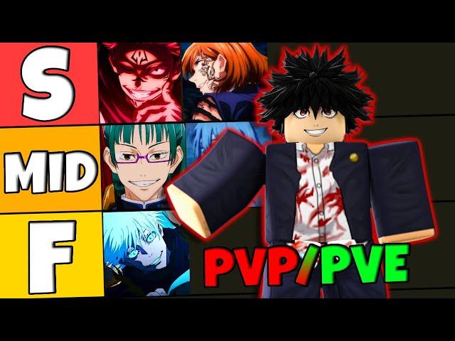 [Jujutsu Infinite] BEST UPDATED INNATE TECHNIQUE TIER LIST FOR PvP/PvE...