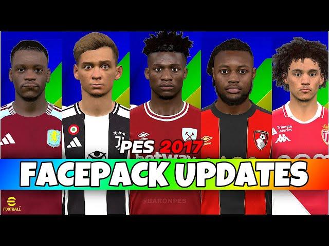 PES 2017 FACEPACK UPDATES 24-2025