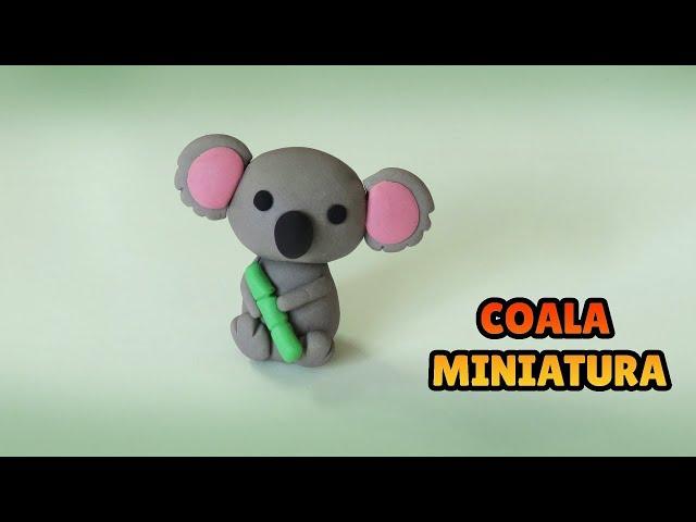  DIY How to Make KOALA - Easy Polymer Clay, plastilina and Fondant Cakes Tutorial