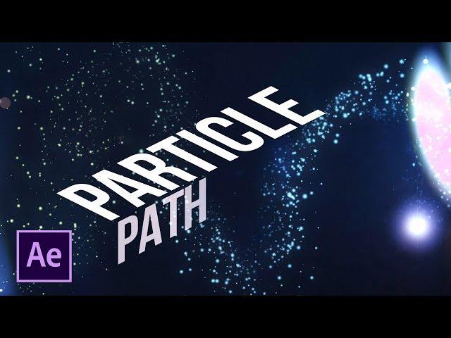 Create Particles Along a Path | After Effects Tutorial (No Plugins)