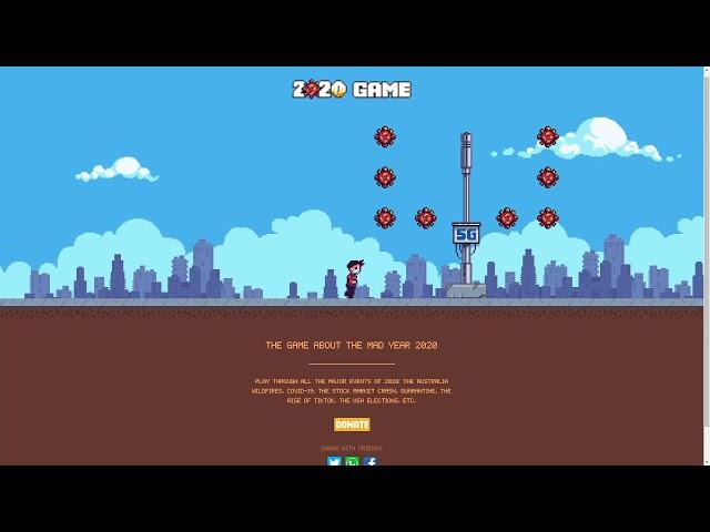 2020 - The Browser game - Walkthrough