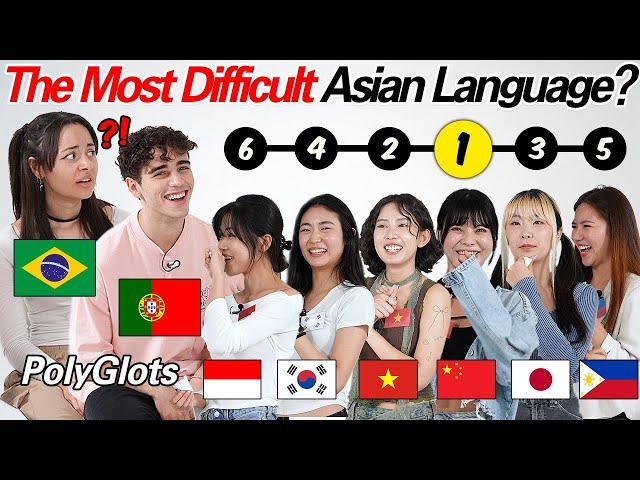 Chinese vs Vietnamese! Polyglots rank as the most difficult language to learn in Asian countries!