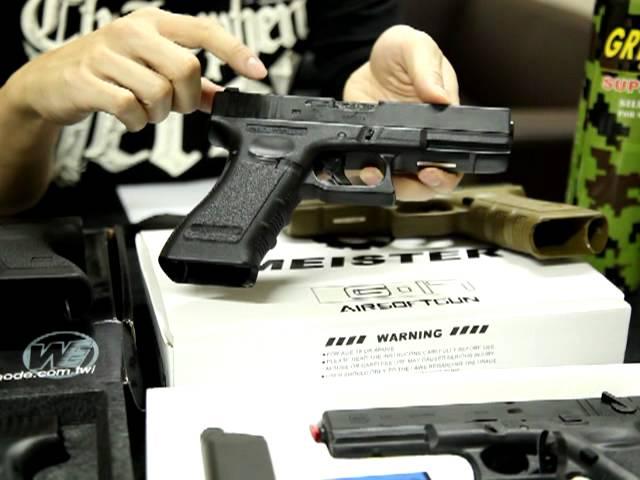 WE G17 GBB, Meister G17 & Marui Glock series by CRW-airsoft.com