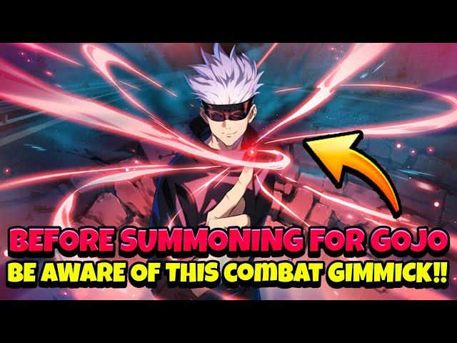 BEWARE OF THIS GOJO'S COMBAT GIMMICK & HOW THE GACHA WORKS! GAMEPLAY & COMBAT! [JJK Phantom Parade]