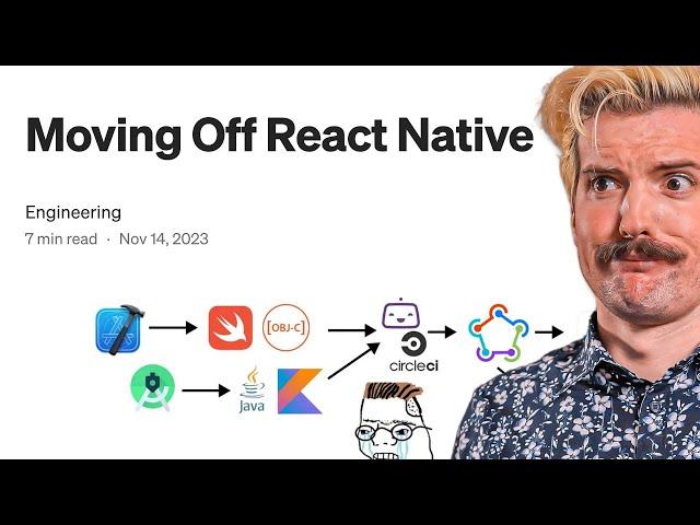 Moving Off React Native