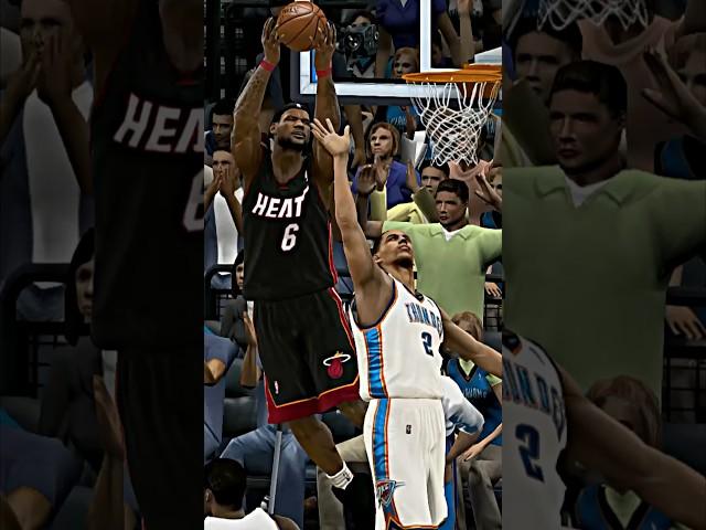 NBA 2K11 PS3 | LeBron James vs Thunder #nba2k11