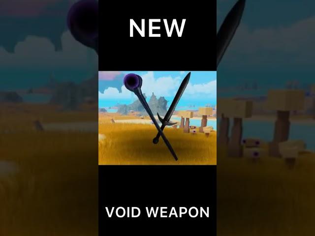 New VOID Weapon!? | booga booga reborn #shorts