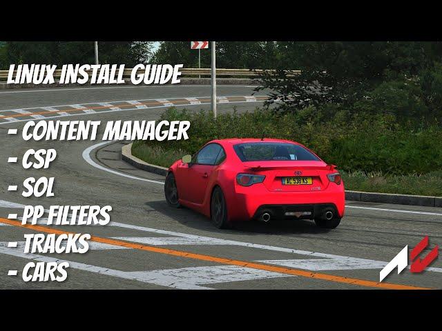 Installing & Modding Assetto Corsa on Linux (Content Manager, CSP, SOL)