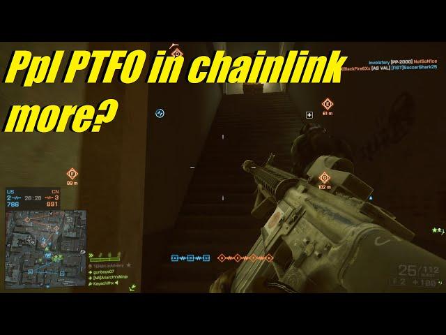 BF4 - People PTFO more in chainlink? | A lot of bad BF4 players!