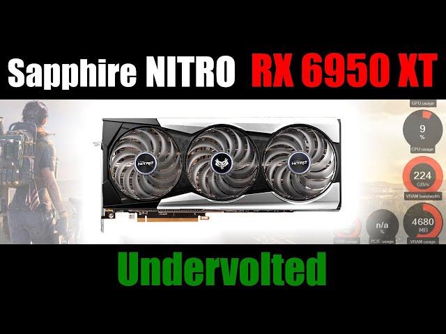 Sapphire NITRO+ RX 6950 XT 16G | Undervolted