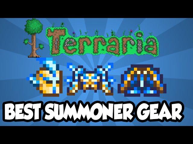 Terraria 1.3 - The Stardust Armor Set - The BEST Summoner Armour In Terraria 1.3