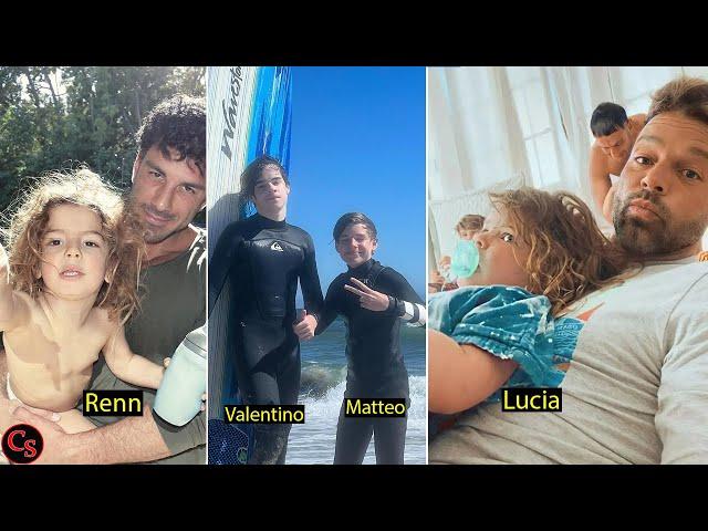 Ricky Martin's Kids 'Matteo, Valentino, Lucia and Renn' NEW LOOK