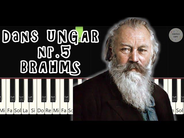 Brahms - Dans Ungar - Tutorial Pian pentru Incepatori