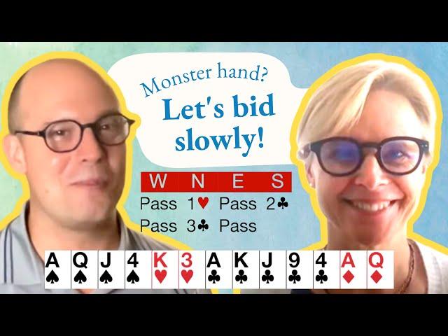 Massive hand? Let's go slowly! - with Bridget Rampton