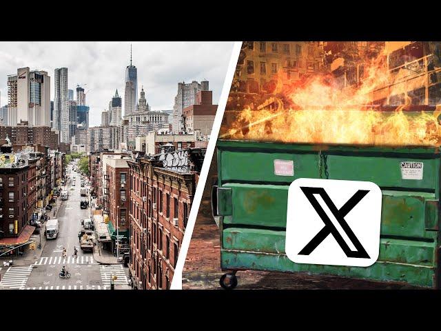 Cities Are Lovely & X Is a Dumpster Fire