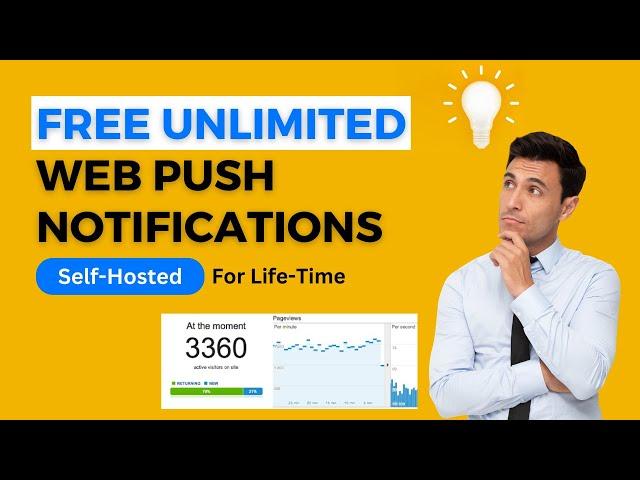 Life Time Unlimited Free Web Push Notifications | Best Self Hosted Web Push Notification | ₹0/Month