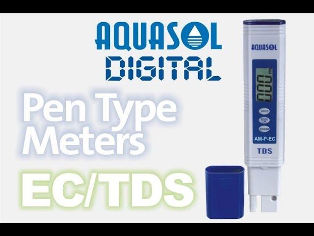 AQUASOL DIGITAL - How to use Pen Type EC/TDS Meter