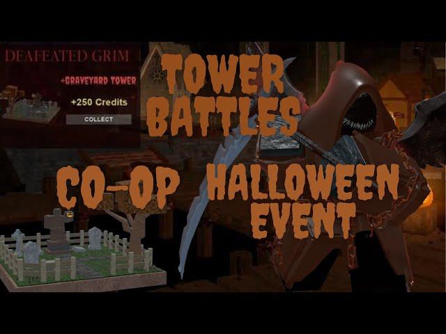 Tower Battles Halloween Event Co-op Strategy