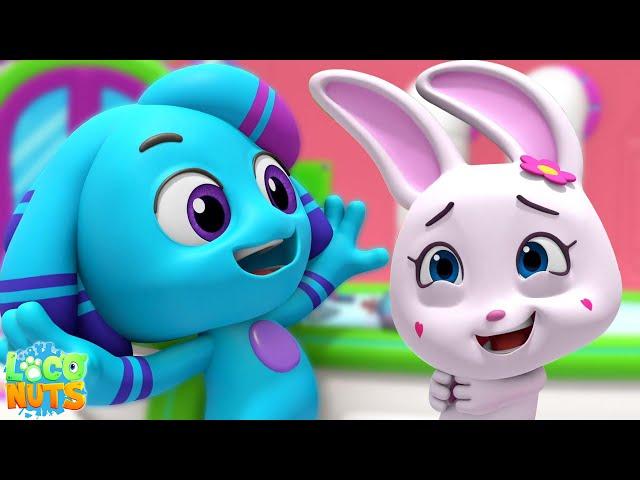 BabySitter Funny Cartoon Video for Children with Loco Nuts