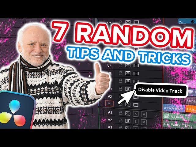 7 Random Tips and Tricks for Davinci Resolve