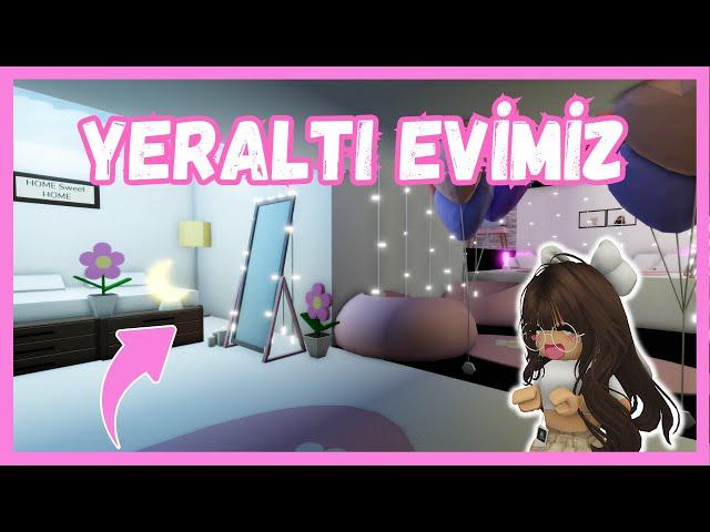 YER ALTINDAKİ MUHTEŞEM EVİMİZİ NASIL TASARLADIKAYŞEM ECE ARIARIGİLLERROBLOX BROOKHAVENRP