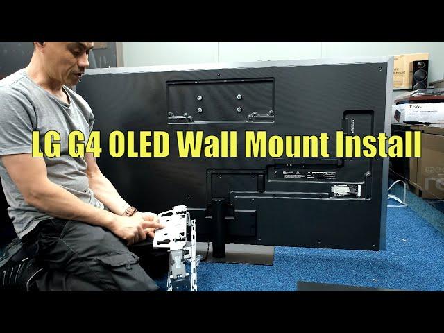 LG G4 OLED Wall Mount Installation, the easy way!