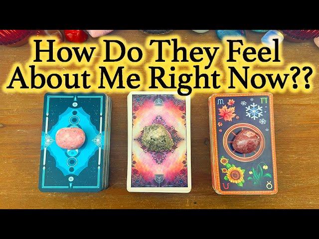 WHAT DOES HE/SHE THINK AND FEEL ABOUT ME RIGHT NOW?| Pick A Card | Love Tarot Reading (Timeless)