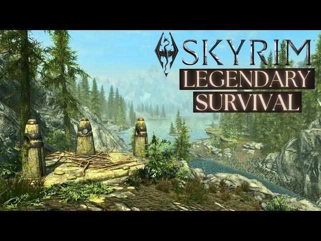 Skyrim Anniversary Edition: Legendary Difficulty Survival Mode Episode 1! (Survival Settings Mod)